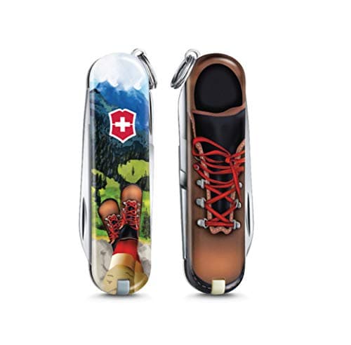 Victorinox Classic 2020 I Love Hiking Swiss Army Knife-Sports Limited Edition Unisex-Adult, Multi, Standard