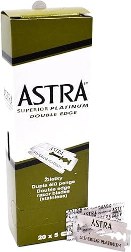Astra Lamette da Barba Platinum, pacco da 100 lame