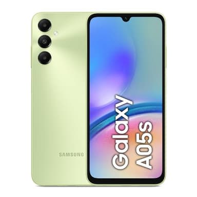 Samsung Galaxy A05s Smartphone Android, Display Infinity-U 6.7'', 4 GB RAM, 64GB, Memoria Interna Espandibile fino a 1 TB, Batteria 5.000 mAh, Light Green [Versione Italiana]