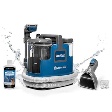 Vacmaster SCB0501 Washing Vacuum Cleaner, Carpet Cleaner, Upholstery Cleaner | for Sofa, Rug, Upholstery, Car | Wet Dry Vacuum Cleaner with Strong Suction Power, Blue