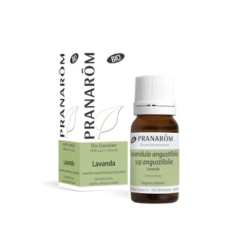 PRANARÔM - Lavanda sommità fiorita Bio - Olio Essenziale Chemiotipizzato - Sonno & Equilibrio Emotivo - 100% Puro e Naturale - OECT - 10 ml