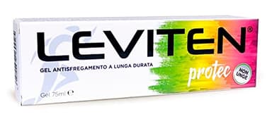 LEVITEN Protec Gel Antisfregamento, a Lunga Durata Che Non Unge - Tubo, 75 ml