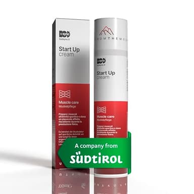 Crema sportiva riscaldante | Crema riscaldante pre-gara | Muscoli e articolazioni | Testata dermatologicamente | Per tutti i tipi di pelle | Start UP cream 100ml - BODsync