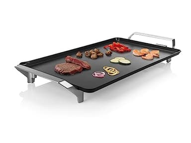 Princess Table Chef Premium XXL – Piastra grill teppanyaki extra large 36 x 60 cm – Termostato regolabile di precisione – Cavo lungo 1,5 m – Grill da Tavolo – 2500 W – 103120