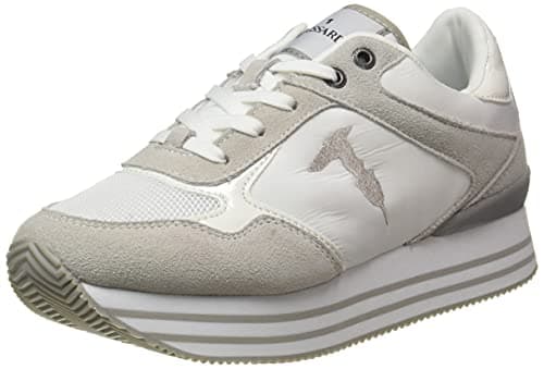 Trussardi Jeans Scarpe da Ginnastica, Lacci Donna, W001, 35 EU