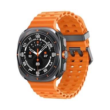 Samsung Galaxy Watch Ultra Smartwatch Galaxy AI, Resistenza estrema, Batteria a lunga durata, Sirena di emergenza, LTE, Cassa in titanio di grado aerospaziale 47mm Titanium Gray [Versione italiana]