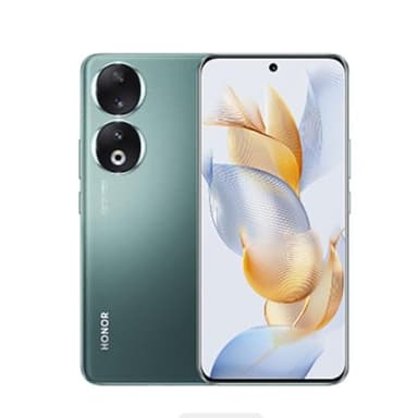 HONOR 90 Smartphone 5G, fotocamera tripla da 200 MP, schermo curvo AMOLED da 6,7" e 120 Hz, 12 GB+512 GB, batteria da 5000 mAh, Supercharge da 66 W, due SIM, Android 13/verde