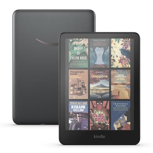 Ti presentiamo Kindle Colorsoft Signature Edition (32 GB) | Con schermo a colori, luminosità frontale a regolazione automatica, ricarica wireless e lunga durata della batteria