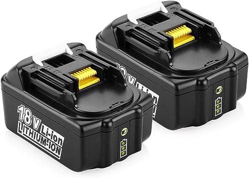 Energup 2 x 18V 5.0Ah Batteria per Makita Batteria 18V BL1850 BL1860 BL1840 BL1830 BL1820 BL1815 194205-3 194309-1 194205-5 con Indicatore LED