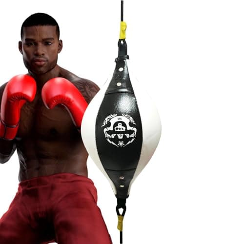 Punching-Ball di velocità – Borsa da battito rapido per boxe | Attrezzature per allenamento per adulti, pallone da boxe resistente per fitness, combattimento, agilità e allenamento a casa