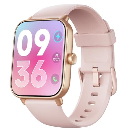 Smartwatch con Alexa Integrato (Effettua/Risposta Chiamate), 1.8" Schermo Smartwatch Monitor del 24H Cardiofrequenzimetro/SpO2/Sonno, Impermeabile 5ATM, 110 Modalità Sport, Contapassi per IOS/Android