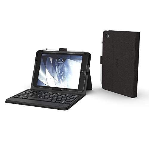 ZAGG Messenger Folio - Tastiera Bluetooth Tablet - Non Retroilluminata - Realizzata per Apple iPad Mini 5 (7,9") - Antracite