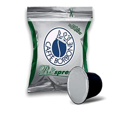 Caffè Borbone Respresso, Miscela Verde Dek Decaffeinato - 200 Capsule - Compatibili con le Macchine ad uso domestico Nespresso®* (2 confezioni da 100)