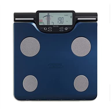 TANITA BC-602 Bilancia segmentale della composizione corporea Grasso corporeo Massa muscolare per parte del corpo Assunzione calorica giornaliera 10 letture Nero