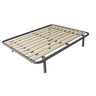 SomnusSana - Rete Ortopedica a Tavole - per Materasso Matrimoniale Misura 160x190 h35-5 Piedi