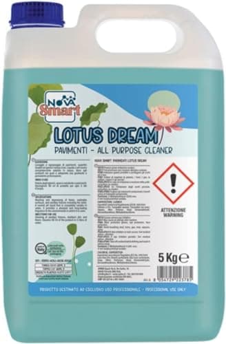 Detergente detersivo per Pavimenti profumato 5KG. Detergente per robot lavapavimenti. Ideale per pavimenti lucidi in gres, marmo