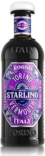 Starlino Rosso Vermouth, 750mL | Delizioso su Ghiaccio o in un Negroni o in un Manhattan | Aggiungi al tuo Scaffale con lo Shaker, il Cocktail Bicchieri e Accessori Cucina | Grado Alcolico 17%