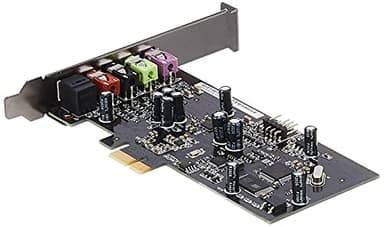 Asus XONAR SE Scheda audio da gioco SNR PCIe a 5.1 canali 192kHz/24-bit Hi-Res 116dB con compatibilità con Windows 10