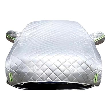 Telo Copriauto Antigrandine Per 𝐅𝐈𝐀𝐓 Panda,Telo Antigrandine Auto Imbottito,Copri Protezione Grandine,Protezione antigrandine per parabrezza