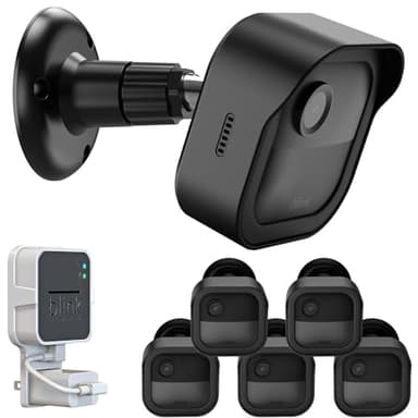 Blink Outdoor 4 (4a Generazione) - Copertura Protettiva Resistente Alle Intemperie e Supporto Regolabile a 360 Gradi Con Modulo Sync 2 per Telecamera di Sicurezza per Esterni