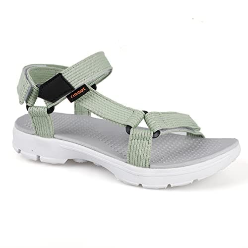 riemot Donna Sandali estivi all'aperto Scarpe da passeggio atletiche regolabili Trekking Sandali da spiaggia Sandali sportivi