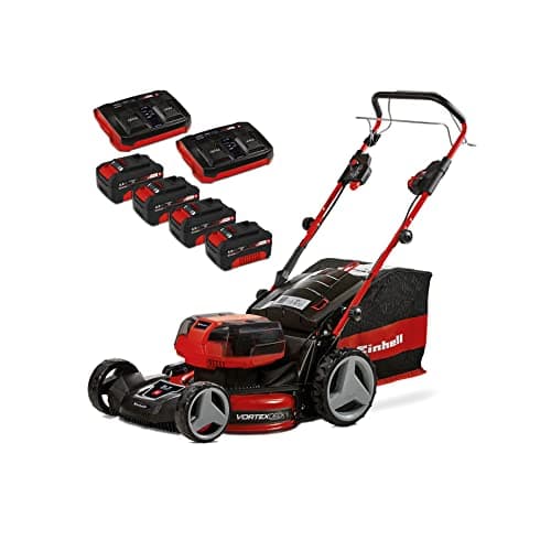 Einhell Tosaerba a batteria GE-CM 36/47 S HW Li Kit Power X-Change (36 V, 47 cm larghezza di taglio, 700 m²)