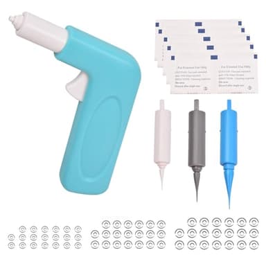 Kit Rapido di Rimozione Verruche 3 in 1, Kit di Rimozione Fibromi Penduli Sicuro e Indolore, Gamma da 1 mm a 8 mm, Include 60 Bande di Rimozione Micro, Piccole e Regolari per Diverse Aree del Orpo