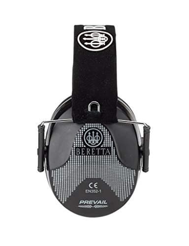 Beretta Cuffie da Tiro Prevail con Guscio Colorato e Laccio Portacuffie, Fascia Moribida Regolabile e Cuscinetto in Schiuma Air-Gel, unisex
