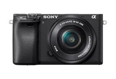 Sony Alpha 6400 (APS-C) Fotocamera con obiettivo 16-50 mm – Autofocus con rilevamento degli occhi da 0,02 s, video 4K, display ribaltabile, ideale per vlogging, fotografia e viaggi