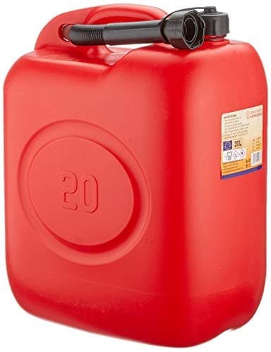 Tanica in plastica rossa da 20 lt