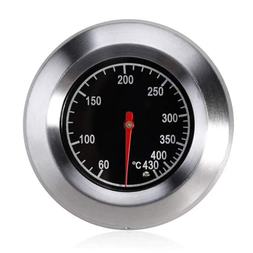 notens in acciaio inox analogico termometro per carne Barbecue Termometro forno barbecue a gas Outdoor fumatori carne Barbecue BBQ 60 – 430 ℃