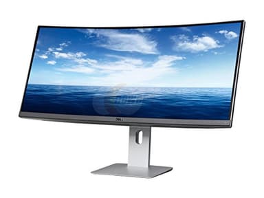 Dell U3415W LCD Monitor 34" UWQHD Curvo UltraWide 3440 x 1440 Pixel IPS LED 21:9 (Ricondizionato)