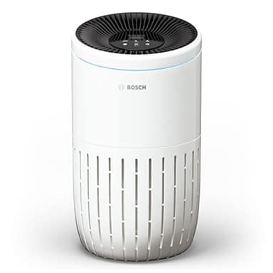 Bosch Air 6000 - Purificatore d'aria - Per stanze fino a 125 m² - Filtra efficacemente oltre il 99% degli inquinanti - Modalità automatica e silenziosa (< 25 dB(A)) - CADR: 600 m³/h
