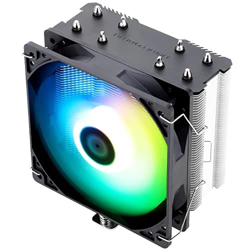 Thermalright AssassinX120 SE ARGB CPU Air Cooler, AX120 SE ARGB, 4 tubi di calore, TL-C12C-S PWM ventola silenziosa CPU Cooler con cuscinetto S-FDB, per AMD AM4/Intel 1700/1150/1151/1200