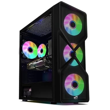 STGSivir PC Gaming Fisso,RTX 2060 Super 8GB GDDR6, Core i7 fino a 3.9GHz-16GB RAM, 1TB SSD, 600M WiFi, BT 5.0, RGB Fanx4, Windows10 H64