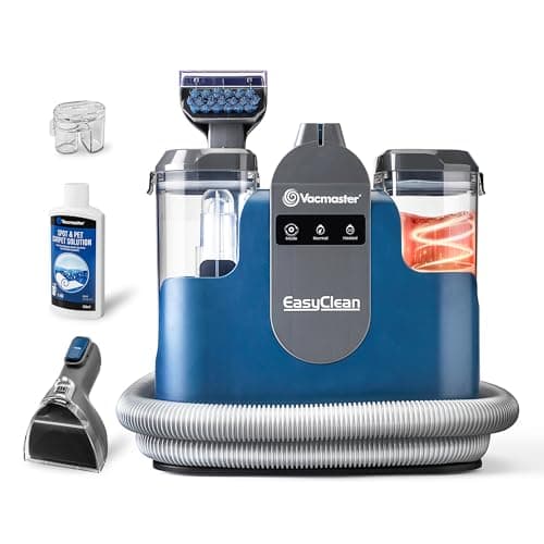 Vacmaster SCC1201H 1200W Aspirapolvere Pulitore di tappeti con tecnologia di riscaldamento Dispositivo per la pulizia di tappezzeria Ideale, divani e poltrone, Sedili Auto, Moquette e Tappeti