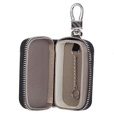 MiOYOOW Mini Keyless Schermatura Custodia, RFID Keyless Schermatura, Chiave Auto Sacchetto di Blocco del Segnale con Portachiavi Antifurto Faraday Bag