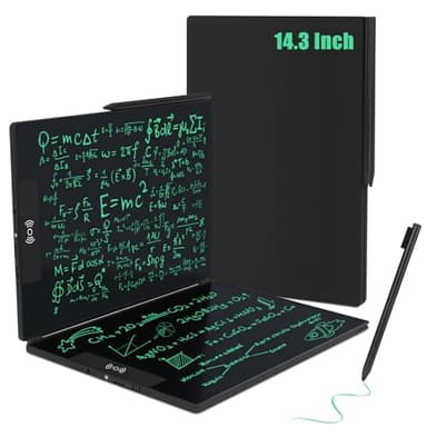 Lavagna da Scrittura LCD Adulti, Czemo14.3 pollici Pieghevole Tablette d’écriture per Ufficio con Linee Monocromatiche da 0,5 mm, Lavagna LCD per Appunti, Memo, Agenda, Schizzi, Calcoli
