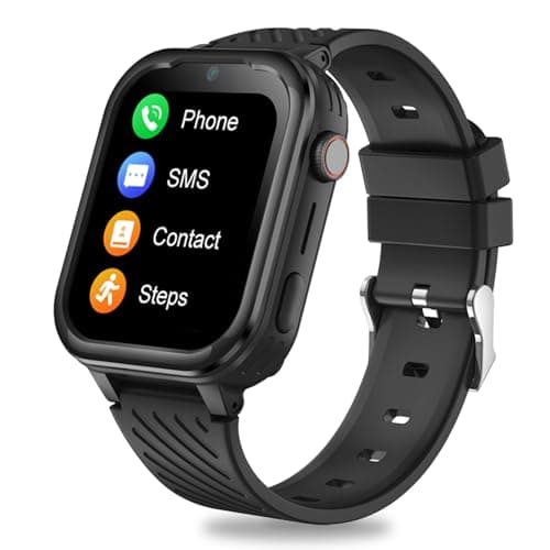 DDIOYIUR Smartwatch Bambini GPS 4G con WiFi Videochiamata SOS Camera Impermeabile Messaggio Sveglia Cronometro modalità Classe Lettore Musicale Notifica Vibrazione Regalo per Ragazzi e Ragazze.