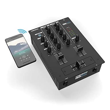Reloop RMX-10 BT Mixer DJ Bluetooth a 2 canali con connettività Bluetooth integrata, nero