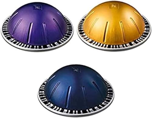 Nespresso, Confezione Vertuo Mix con 30 capsule assortite di caffè Altissio, Diavollito e Voltesso, 3 pacchetti