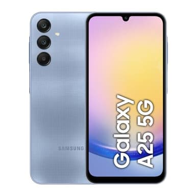 Samsung Galaxy A25 5G, Smartphone Android 14, Display Super AMOLED 6.5" FHD+, 8GB RAM, 256GB, memoria interna espandibile fino a 1TB, Batteria 5.000 mAh, Blue [Versione Italiana]
