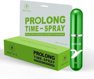 JIAOYUE Spray ritardante per uomini，effetto prolungato,ideale per controllo e soddisfazione totale elevate esperienze intime - 1 pezzo