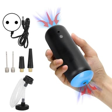 Pompa Sottovuoto Elettrica Portatile, Pompa per Vuoto Multifunzionale Automatica Riutilizzabile per Casa Viaggiare Cibo Conservazione dei Vestiti Conservazione 100-240V(EU)
