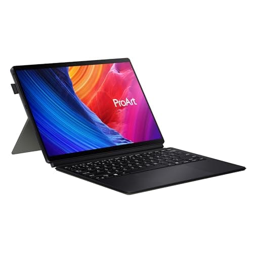 ASUS ProArt PZ13 OLED HT5306QA#B0D5RH8H2C, Notebook in alluminio con Monitor da 13.3" Glossy, Copilot+ PC, Processore Snapdragon® X Plus, RAM 16GB, 1TB SSD, Qualcomm® Adreno™ GPU, WIN 11 HOME, Nero