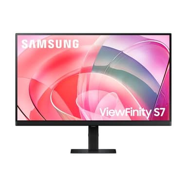 Samsung Monitor ViewFinity S7 (S32D702), Flat, 32'', 3840x2160 (UHD 4K), HDR10, 60Hz, 5ms, HDMI, Display Port, Ingresso Audio, PIP, PBP, Easy Setup Stand