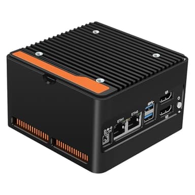 FakestarPC Nuovo Pocket NAS 4xm.2 Scheda nvme 12a generazione Firewall Mini PC Interieur el N150 2xi226 - V 2.5G Soft Router ddr5 4800 2xusb3.2 2xhdmi Desktop