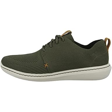 Clarks Step Urban Mix, Scarpe Da Ginnastica Basse Uomo, Verde, 47 EU