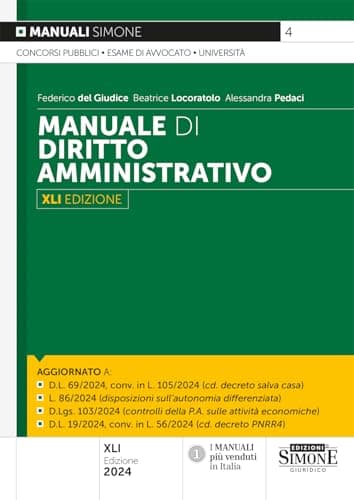 Manuale di Diritto Amministrativo