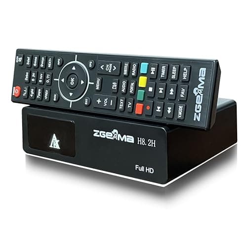 Full HD Satellite + Cavo/Terrestrial TV Receiver ZGEMMA H8 2H DVB S2X + DVB C/T2 Free to Air
